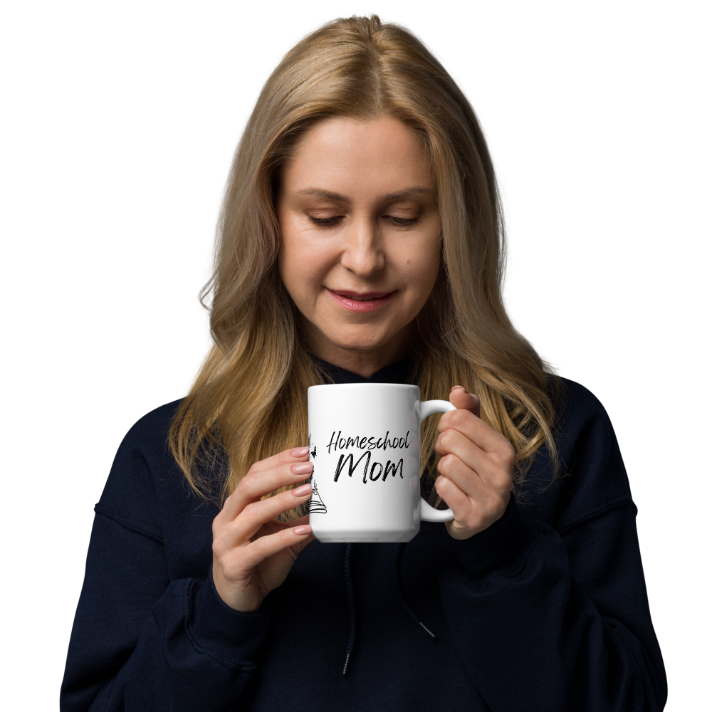 PHILIPPIANS 4:13 HOMESCHOOL MOM WHITE MUG