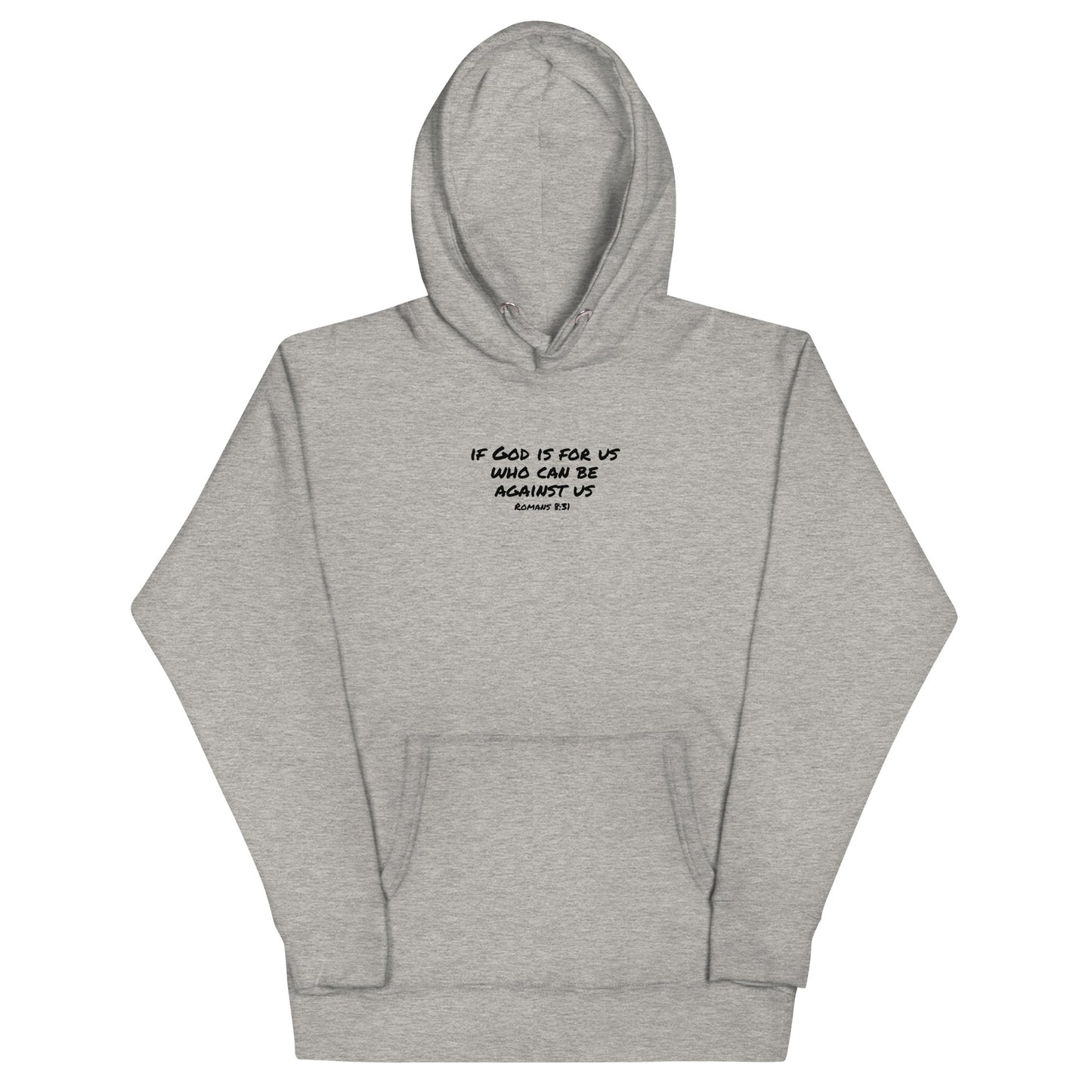 Romans 8:31 Hoodie | “God’s Got My Back” Christian Apparel — Morning Flora Devotionals