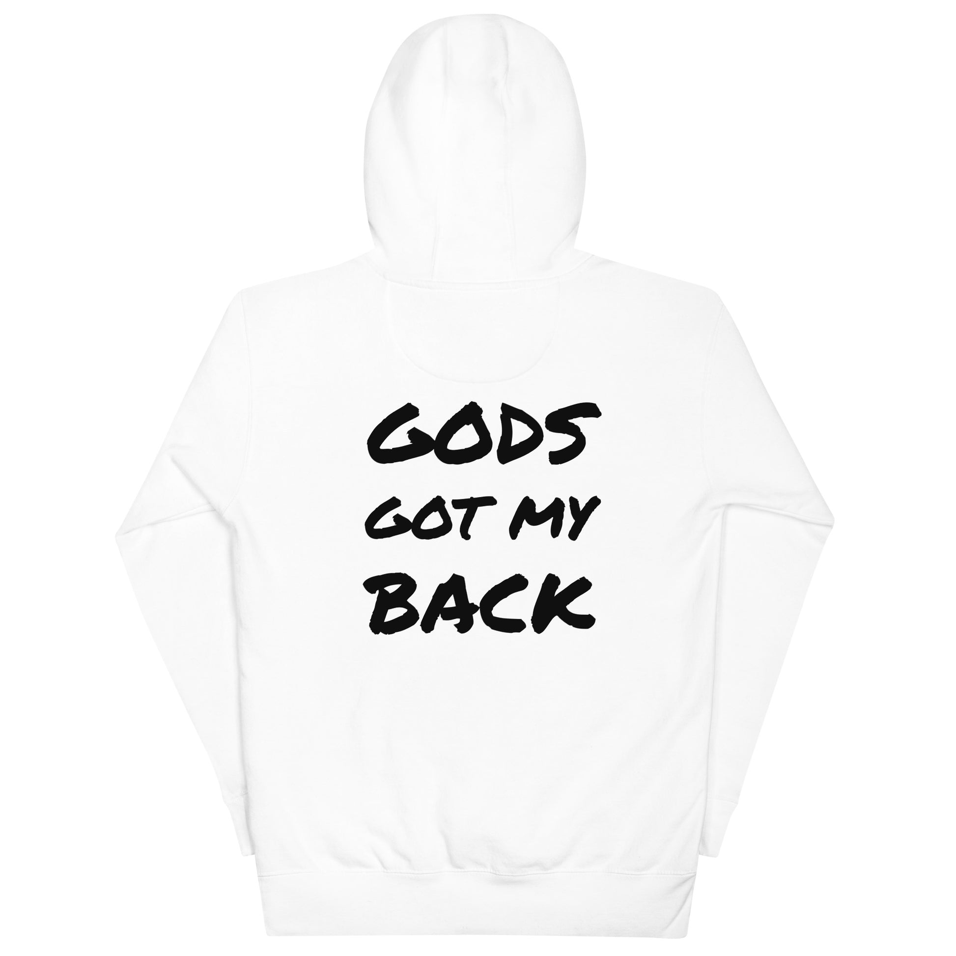Romans 8:31 Hoodie | “God’s Got My Back” Christian Apparel — Morning Flora Devotionals