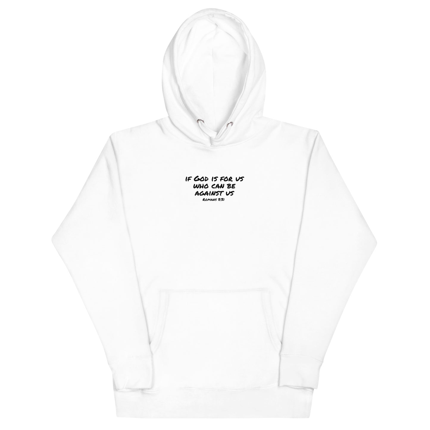 Romans 8:31 Hoodie | “God’s Got My Back” Christian Apparel — Morning Flora Devotionals