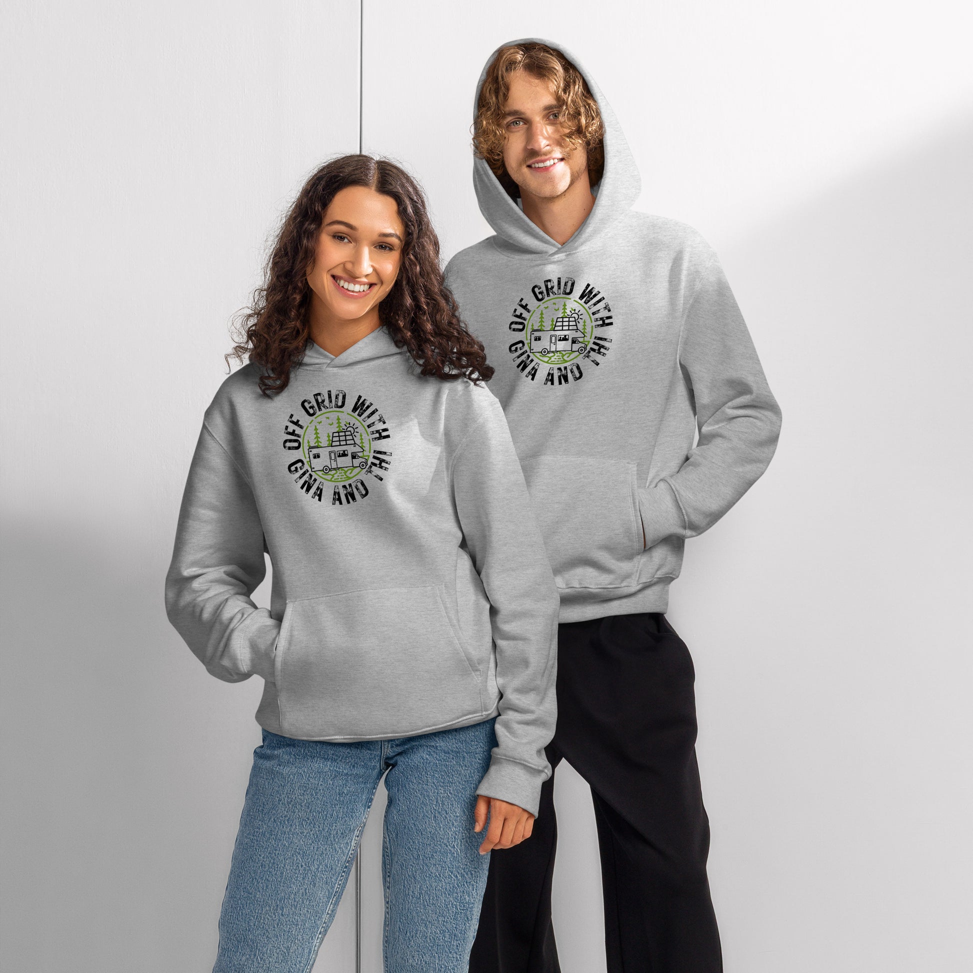Oversized winter hoodie — soft brushed fleece, relaxed fit, cozy cold-weather essential