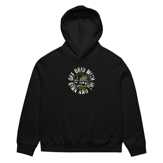 Oversized winter hoodie — soft brushed fleece, relaxed fit, cozy cold-weather essential