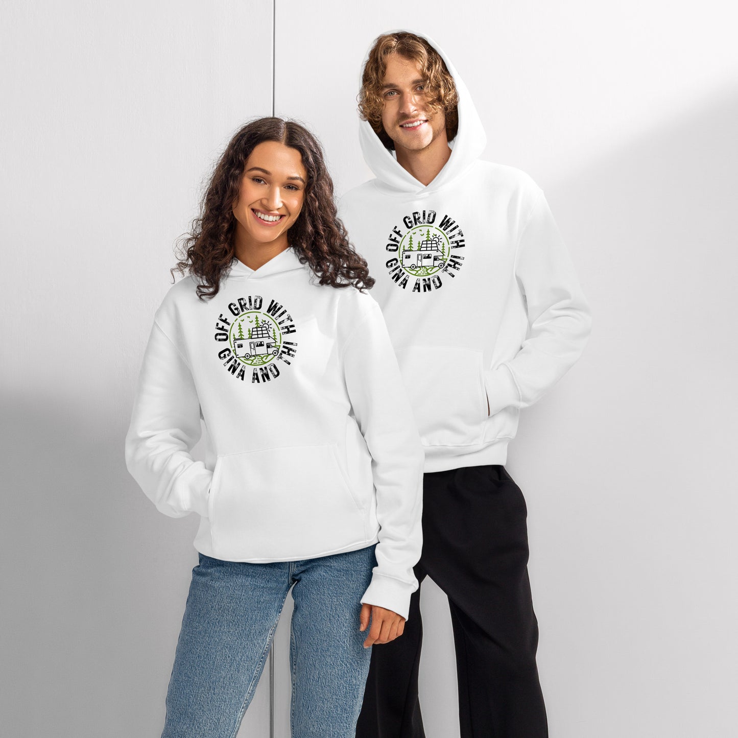 Oversized winter hoodie — soft brushed fleece, relaxed fit, cozy cold-weather essential