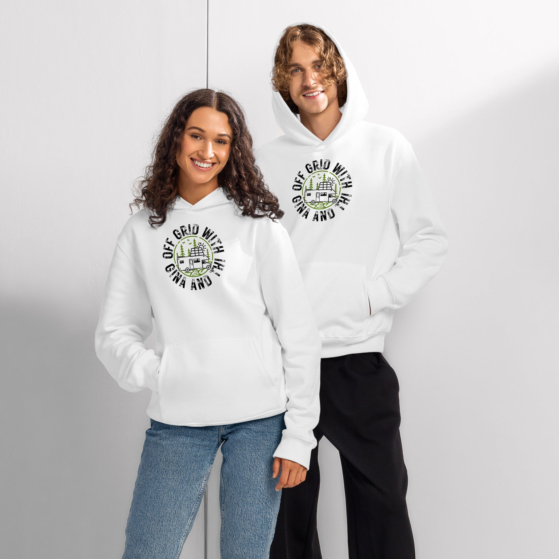 Oversized winter hoodie — soft brushed fleece, relaxed fit, cozy cold-weather essential