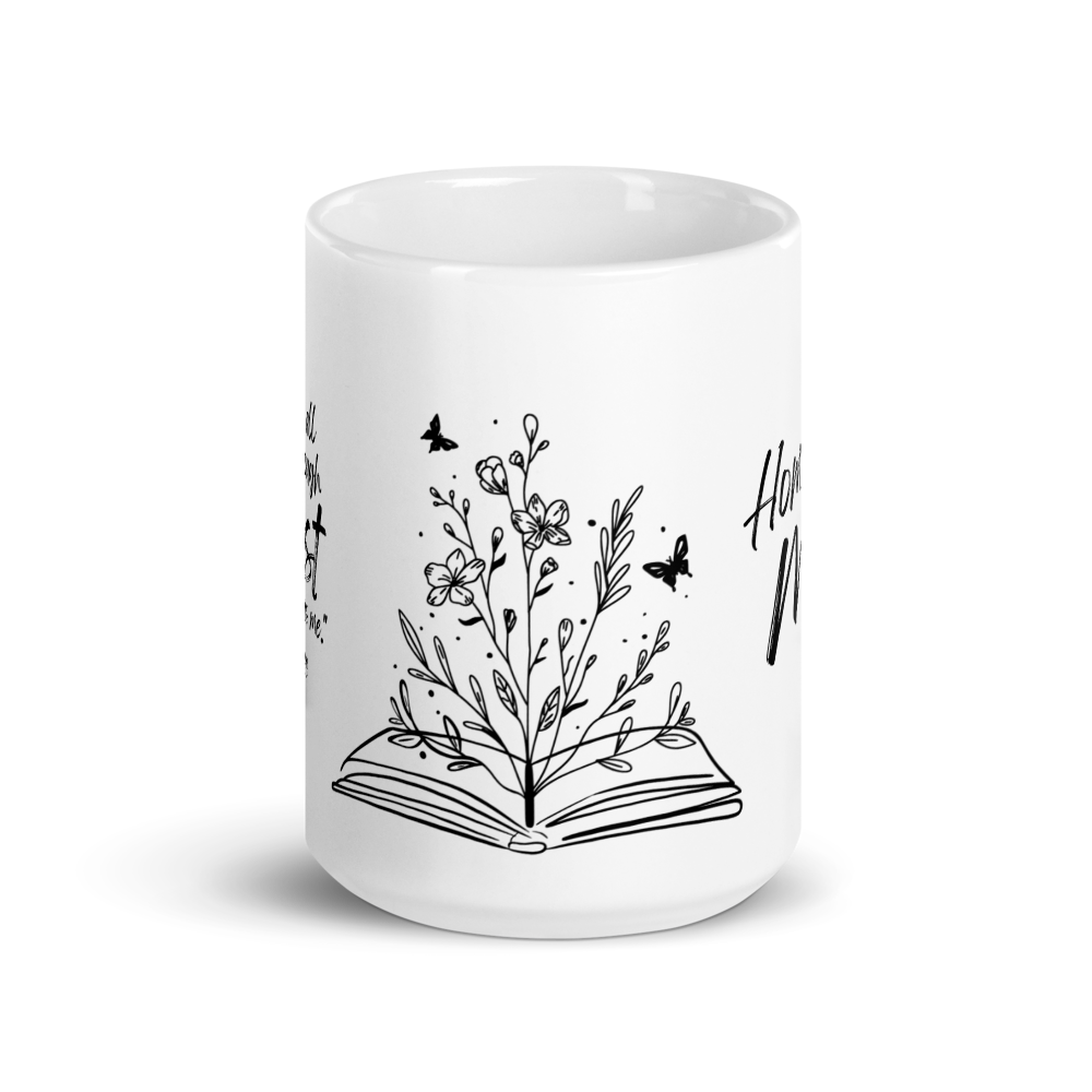 PHILIPPIANS 4:13 HOMESCHOOL MOM WHITE MUG
